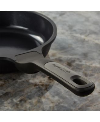 Leo Stone+ 5pc Nonstick Ceramic Specialty Pan Set with Turner, Recycled