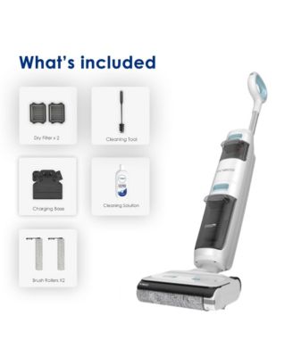 GO H2O Cordless Wet/Dry Floor Washer with Enhanced Edge Cleaning and Self-Clean Mode (GH203)