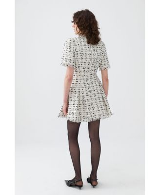 Women's Tweed Mini Dress
