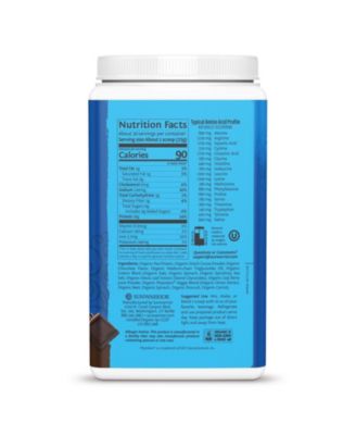 Natural Warrior Blend Protein + Greens Powder, Plant-Based Protein, Chocolate, 750gm