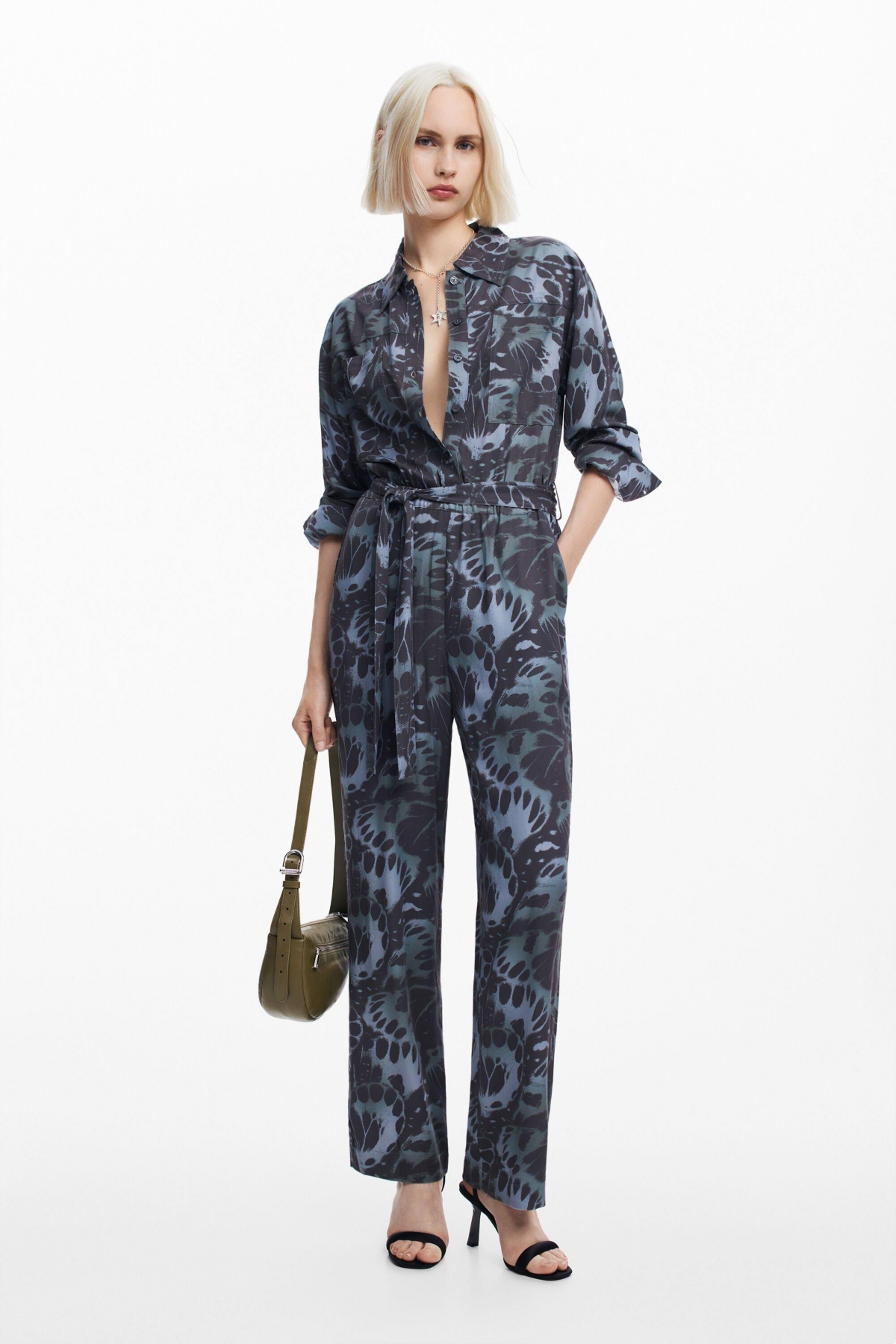Desigual Women's Flowy printed jumpsuit