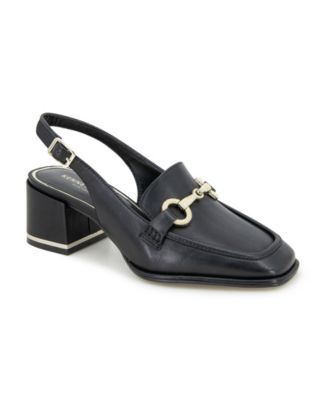 Kenneth Cole New York Women's Elina Block Heel Loafers - Macy's