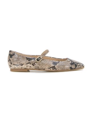 Women's Jasper Square Toe Ballet Flats
