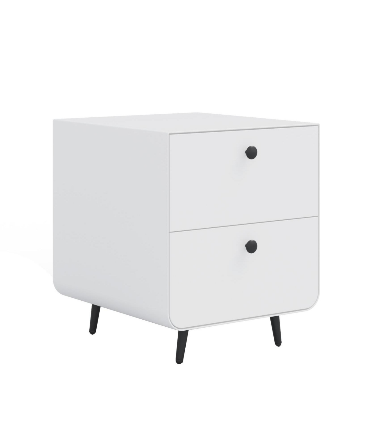 Slickblue Modern Nightstand Storage Cabinet for Living Room and Bedroom