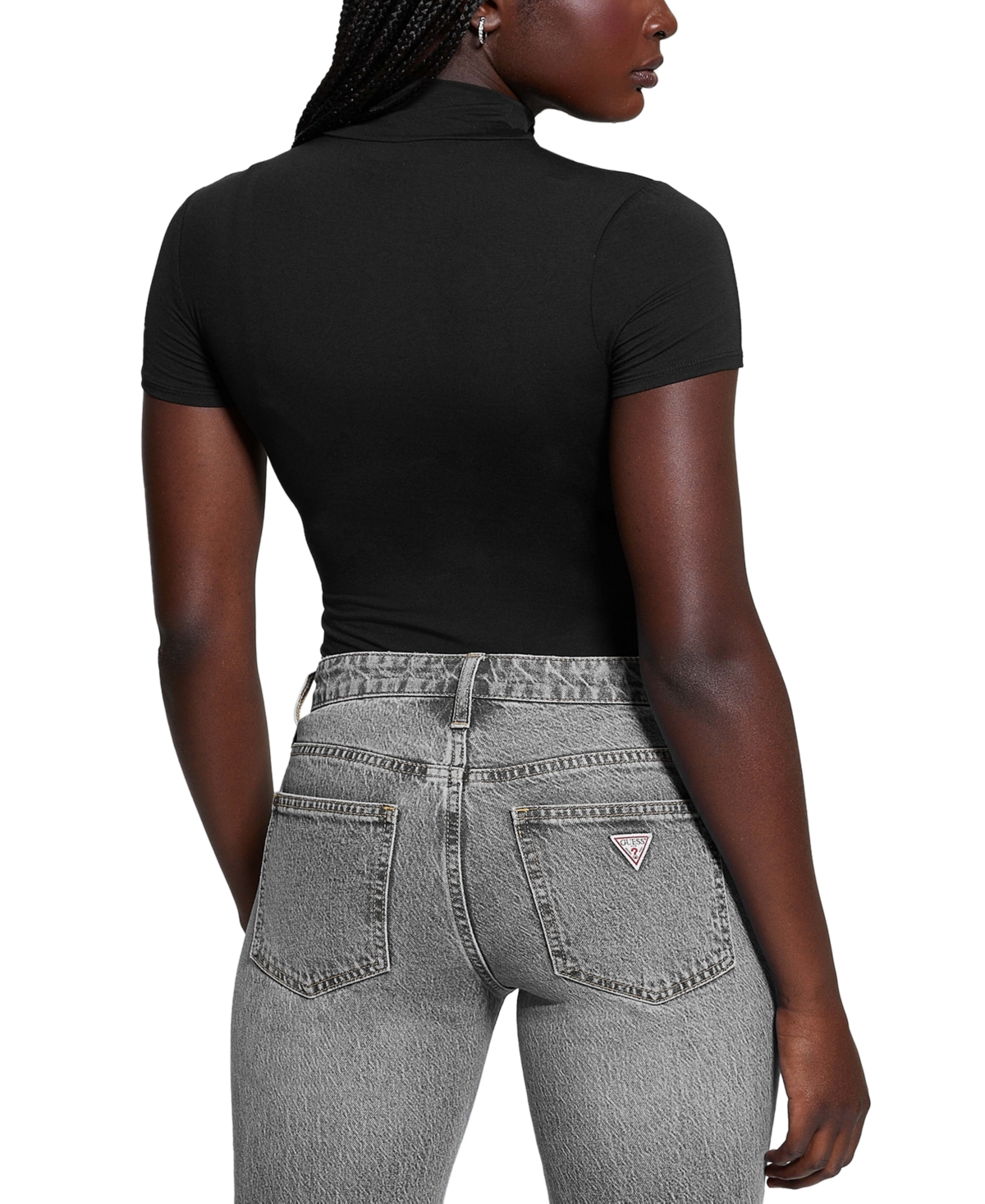 Guess Women's Brienna Ruched Cutout Top