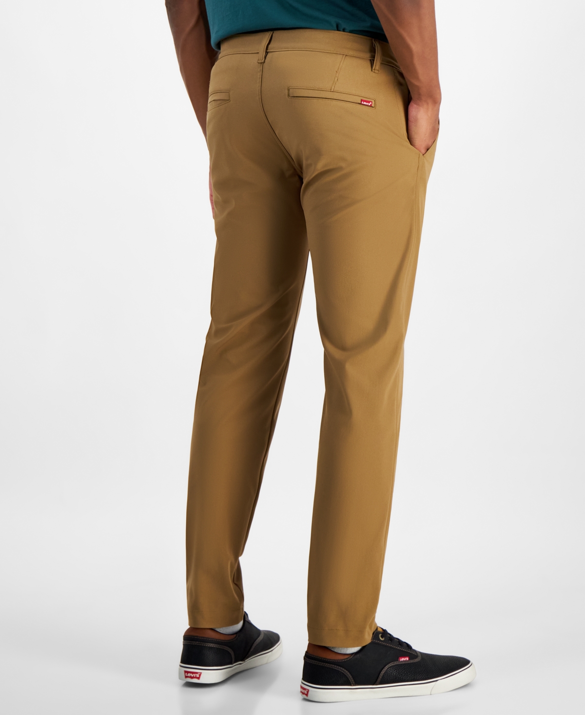Levi's Men's Xx Slim-tapered Fit Flex-tech Chino Pants In Brown Walnut