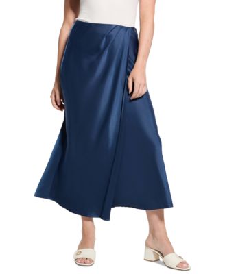 GUESS - Women's Anastasia Satin Midi Skirt