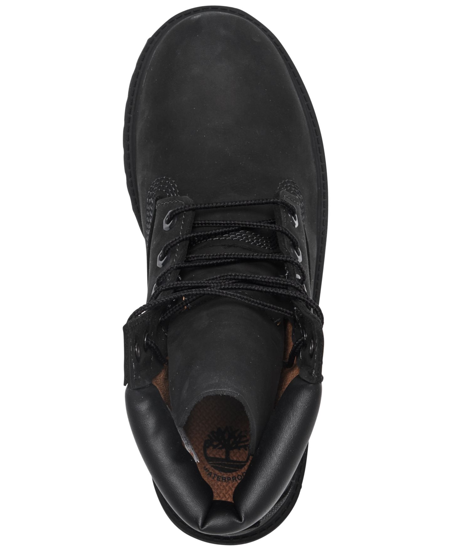 Детские ботинки Timberland 6 Inch Premium Waterproof, цвет: Чёрный — фото 3