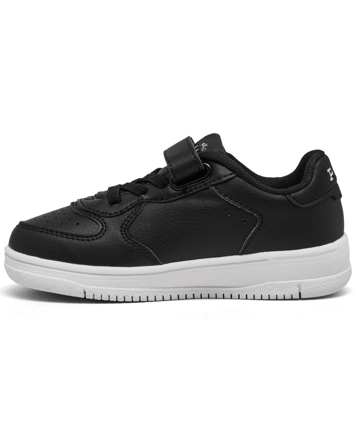 Polo Ralph Lauren Toddler Kids Masters Court Fastening Strap Casual Sneakers from Finish Line -White