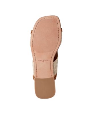 Women's Nashie Slip On Square Toe Flat Sandals