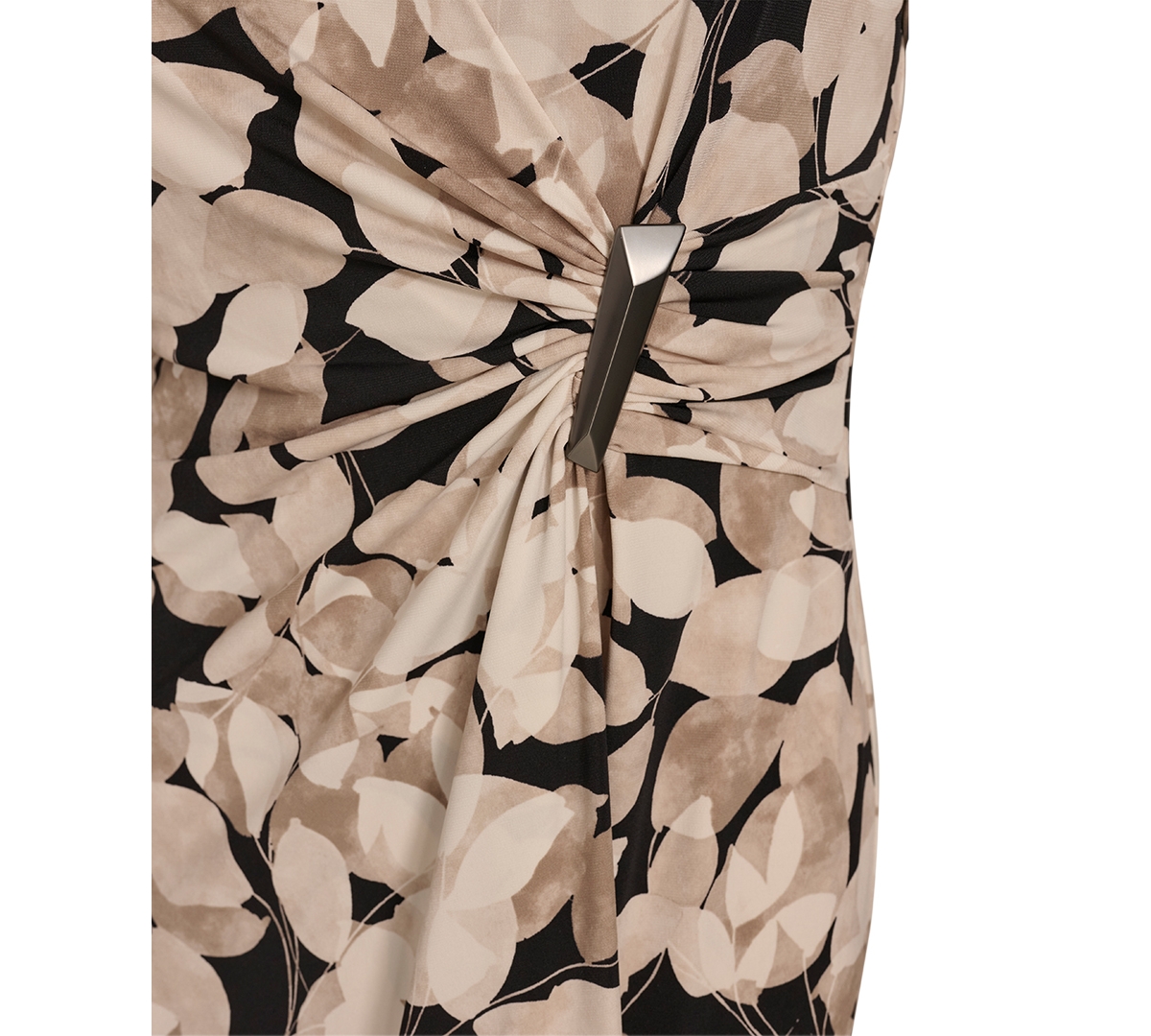 Calvin Klein Women's Printed Surplice-Neck Sheath Dress