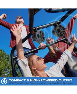 5.25" Waterproof Off-Road Speakers, 1000 Watt, Pair