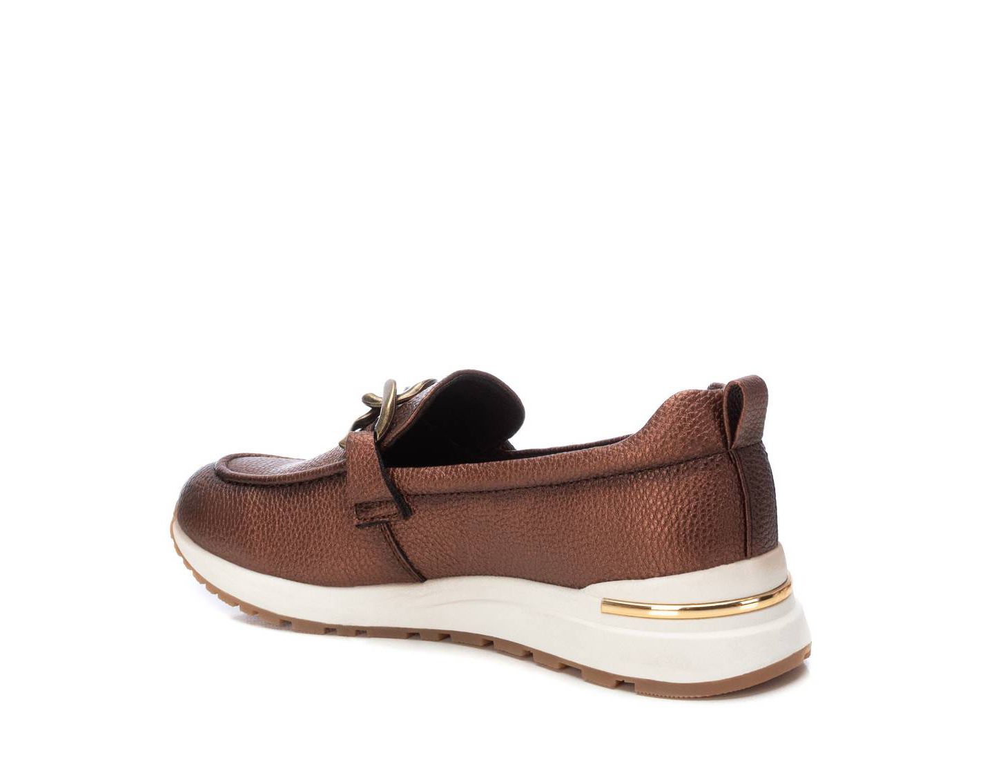 Женские мокасины XTI Casual Moccasins, цвет: Бронзовый — фото 2