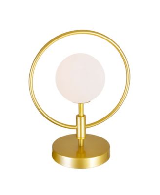 12" Metal Celeste 1 Light Lamp