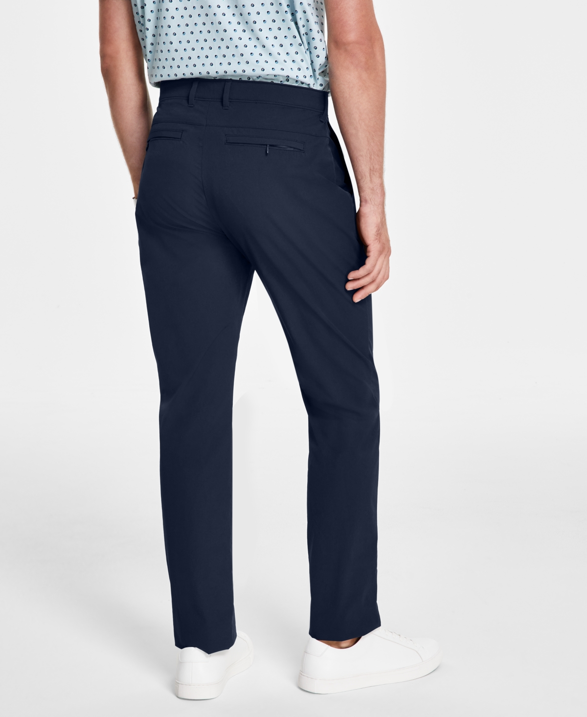 Alfani Men's Alfatech Woven Smart Pants, Created for Macy's
