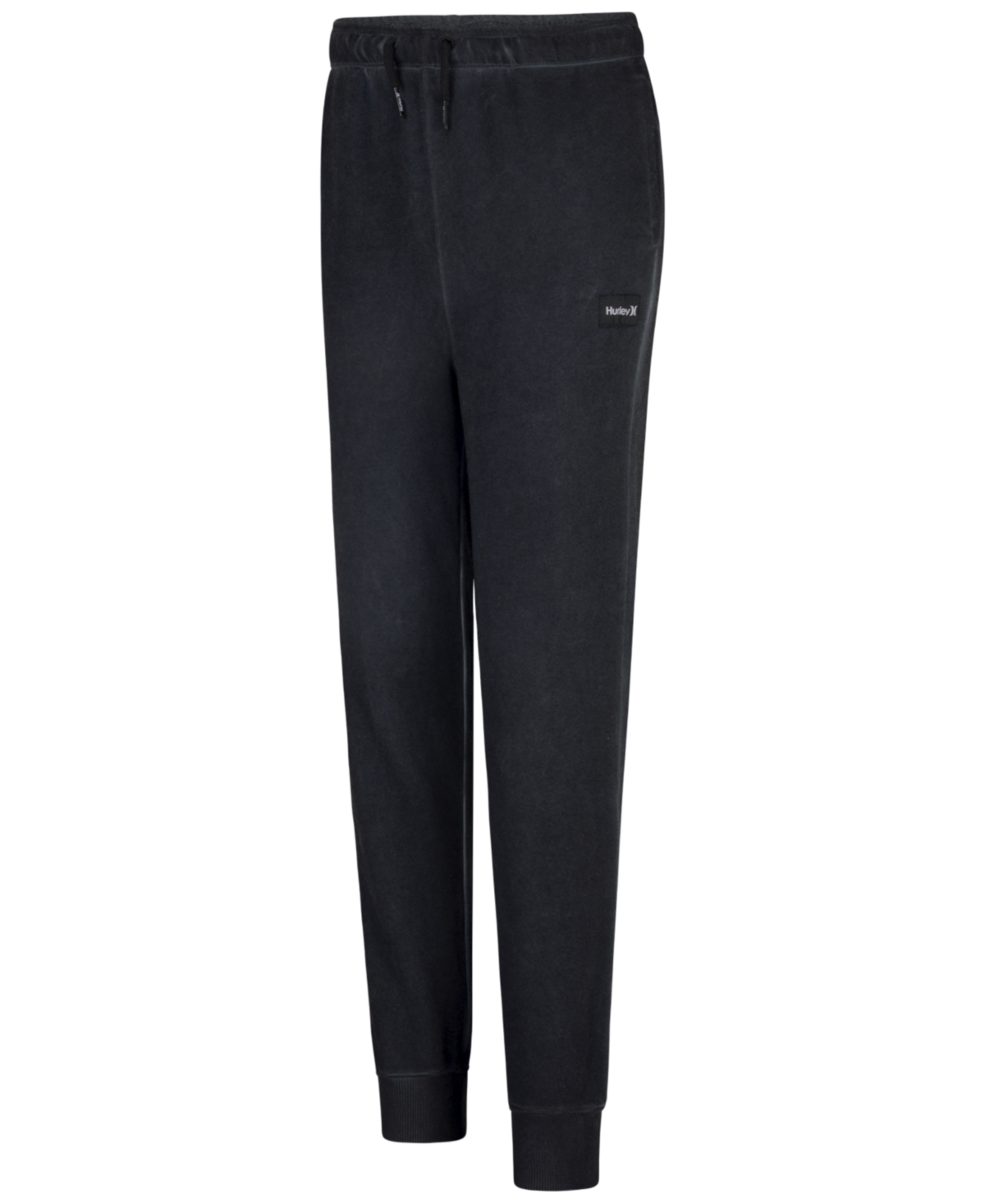 Hurley Kids' Big Boys Washed Fleece Joggers In Black