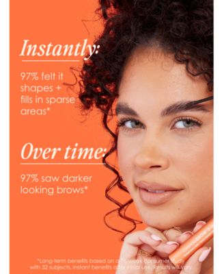 Travel-Size GrandeBROW 2-In-1 Tinted Brow Gel + Brow Enhancing Serum, 0.02 oz.