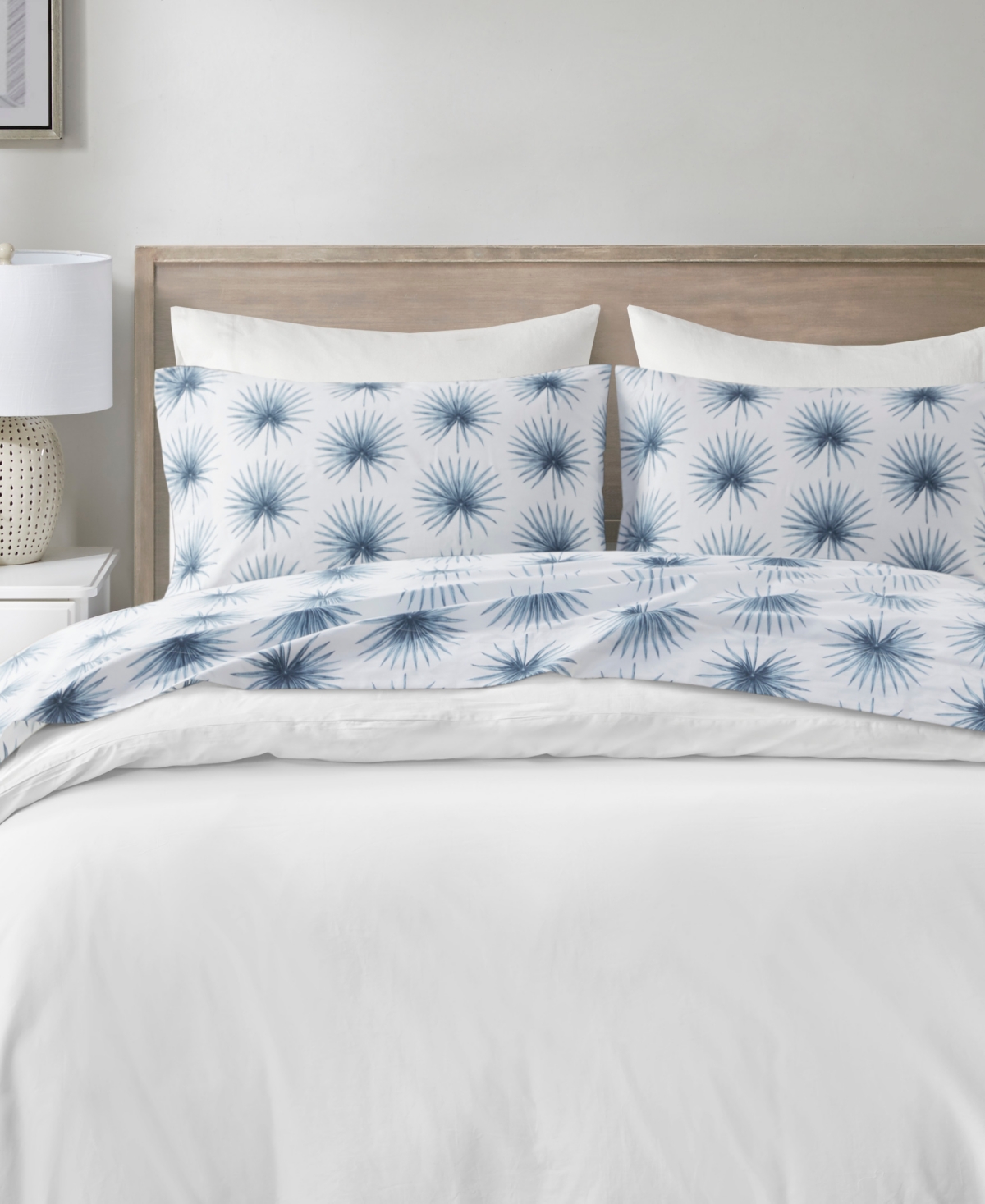 Madison Park Essentials Printed Cotton Percale 4-Pc. Sheet Set