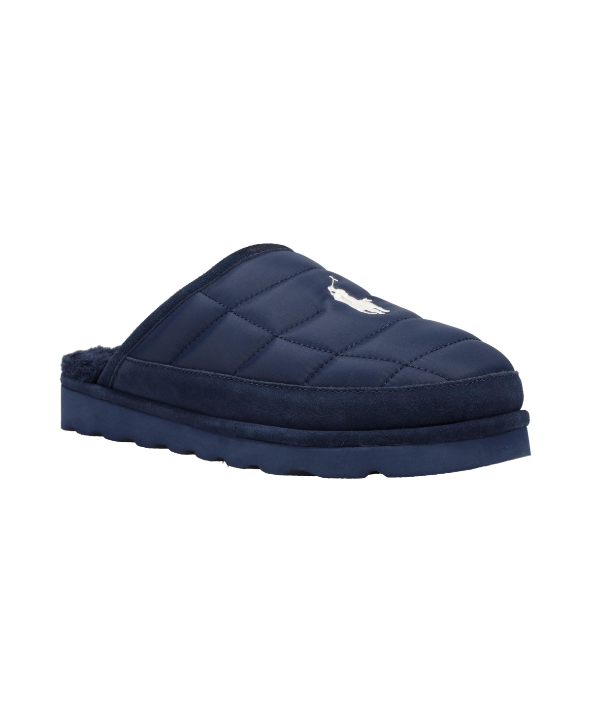 Polo Ralph Lauren Men's Reade Scuff Slippers - Navy/White