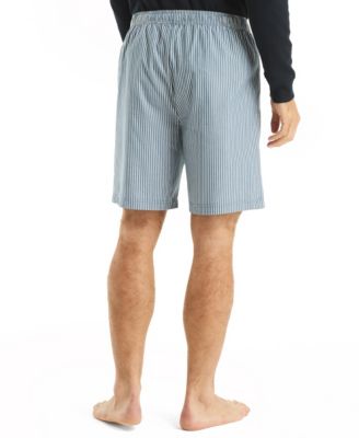 Men's Crafted Striped Poplin Sleep Short