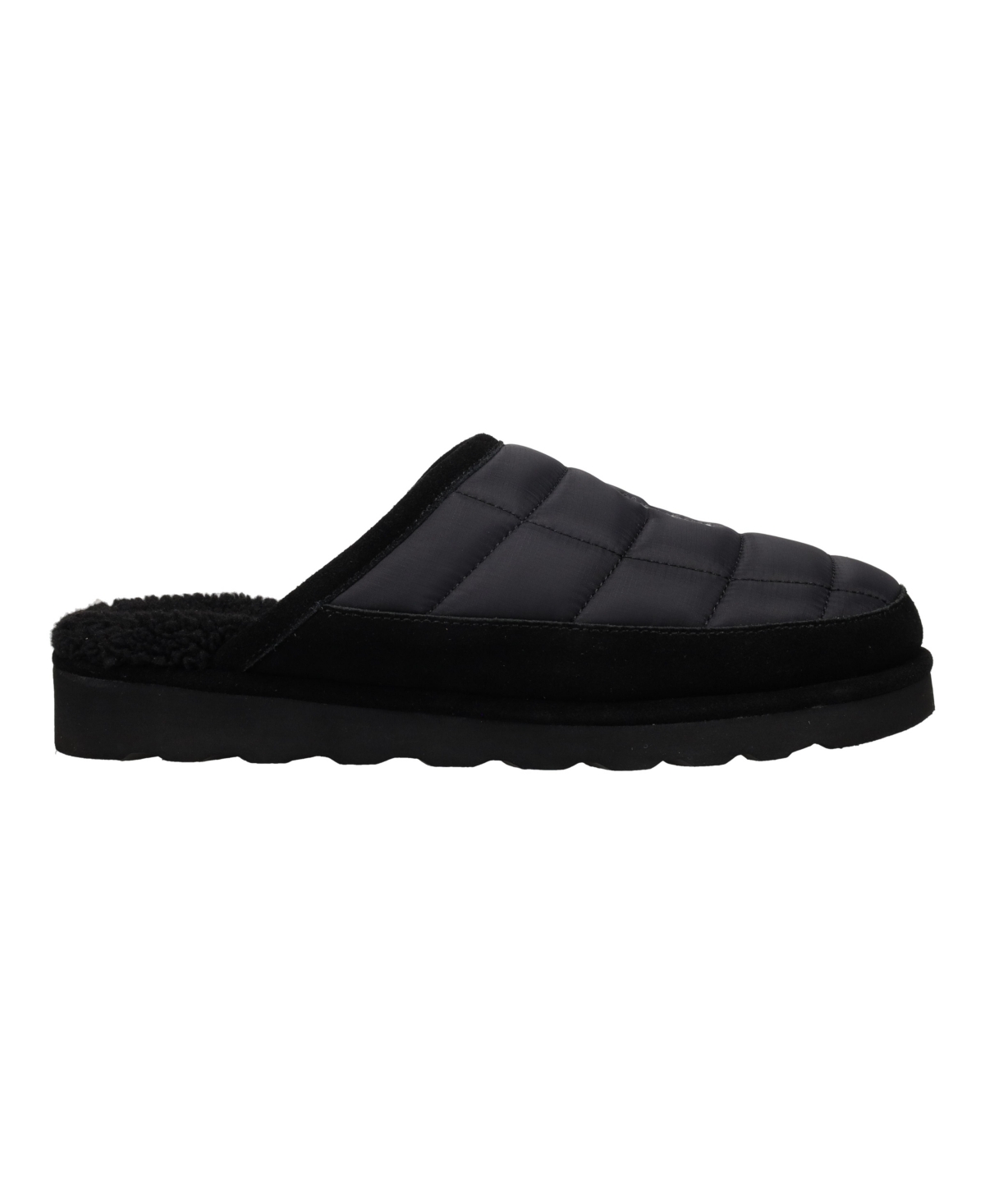 Polo Ralph Lauren Men's Reade Scuff Slippers In Black,paperwhite