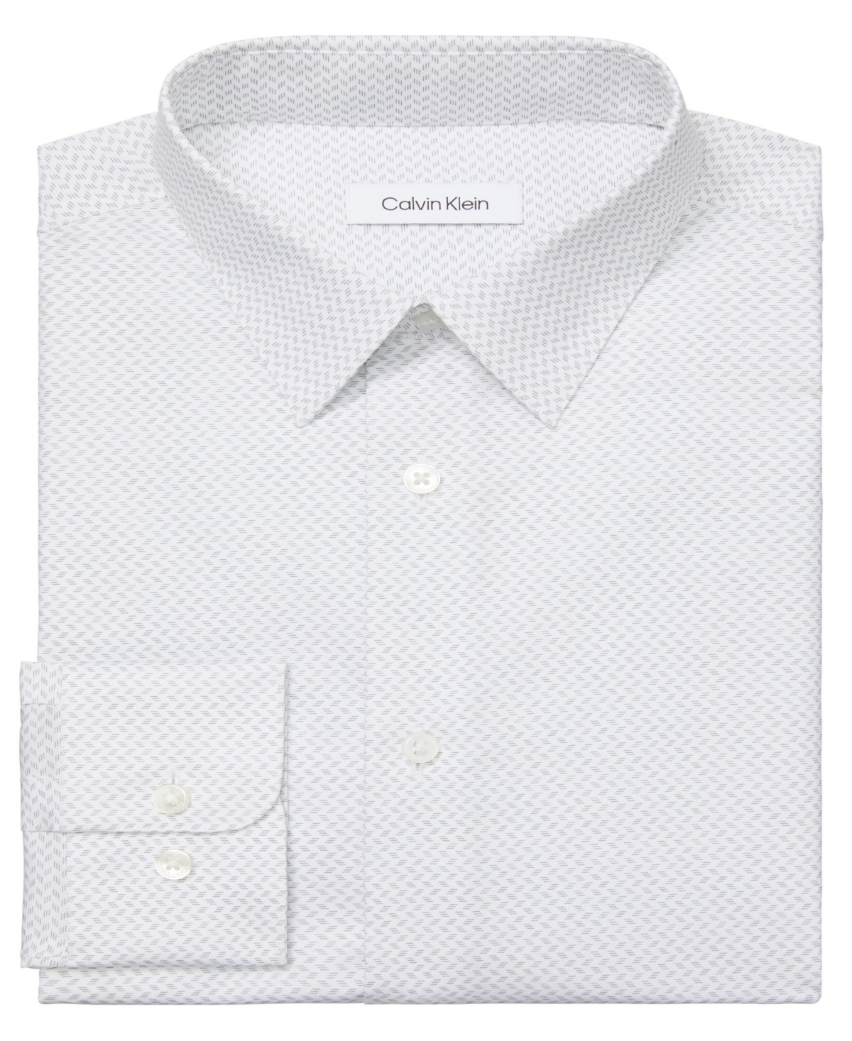 Calvin Klein Men's Steel Plus Regular Fit Dress Shirt