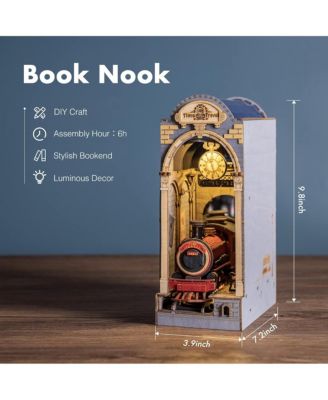 DIY 3D Book Nook Kit Time Travel 246pcs