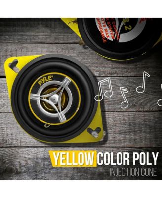 3.5" Two-Way Car Speakers, 120 Watt