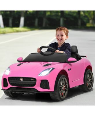 12V Jaguar F-Type SVR Licensed Kids Ride On Car Motorized Vehicle w/ MP3