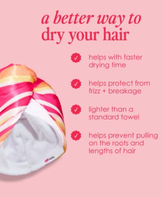 GrandeHAIR Microfiber & Satin Towel