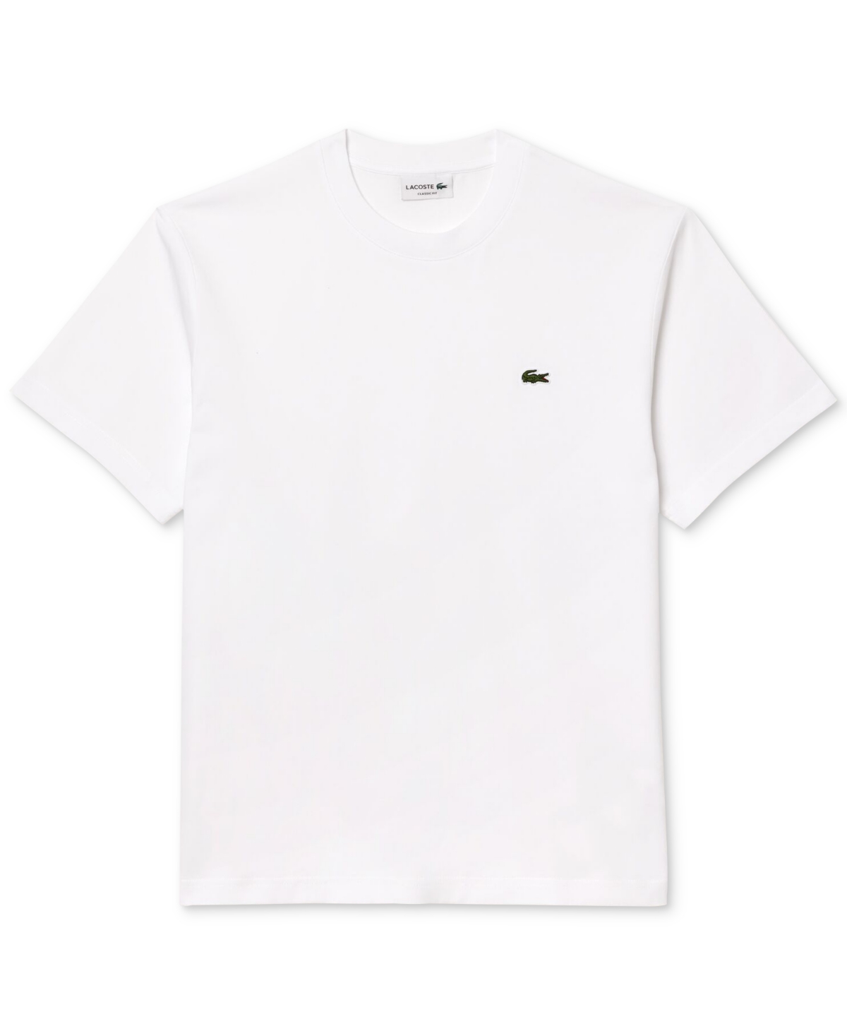 Lacoste Men's Classic Fit Short Sleeve Crewneck Logo T-Shirt