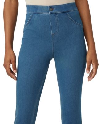 Women's High-Rise Denim Baby Bootcut Leggings