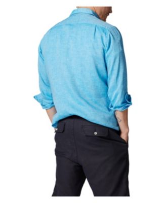 Men's Coromandel Linen Long Sleeve Slim Fit Shirt