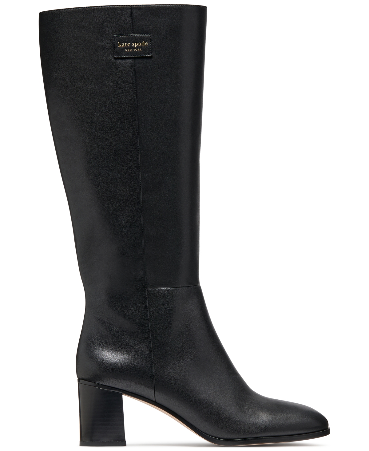 Kate Spade Women's Aimee Tall Boots In Black Leather