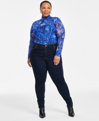 Plus Size Skinny Leg Denim Jeans Created for Macy s