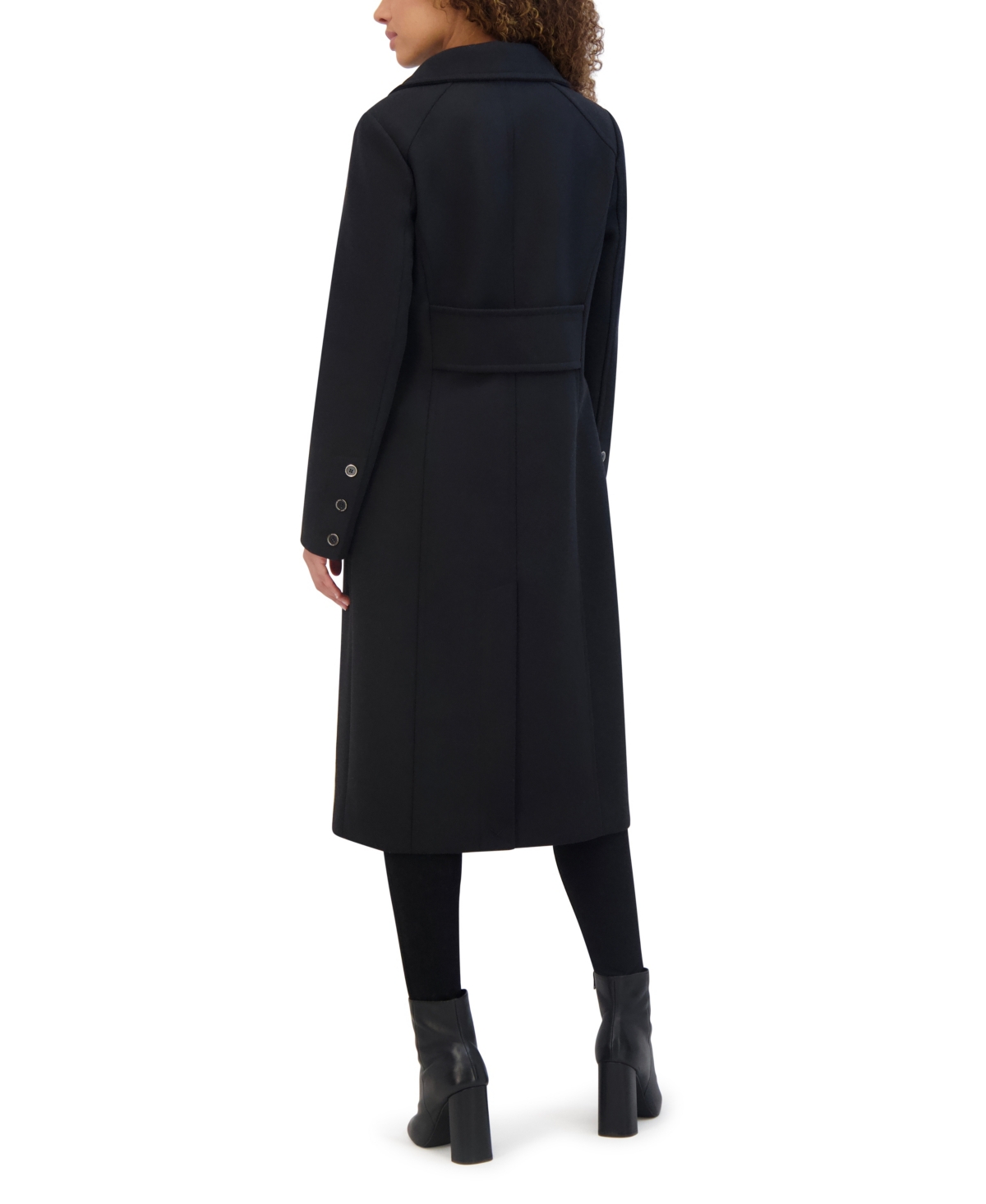 Kenneth Cole Women s Classic Wool Walker Coat In Black ModeSens