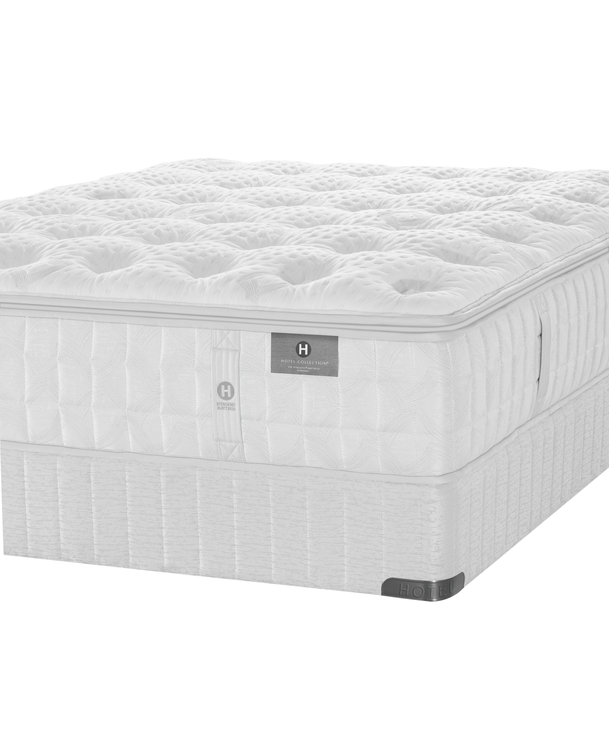 HOTEL COLLECTION BY AIRELOOM VITAGENIC HANDMADE COPPERTECH SILVER LL 14" LUXURY FIRM LUXETOP MATTRESS 