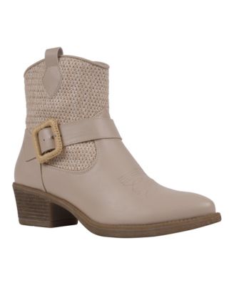 Women's Avery Woven Western Ankle Boots