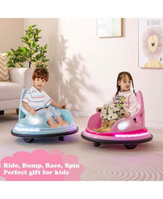 12V Kids Electric Ride On Bumper Car Battery Powered Bumper Car with Remote Control