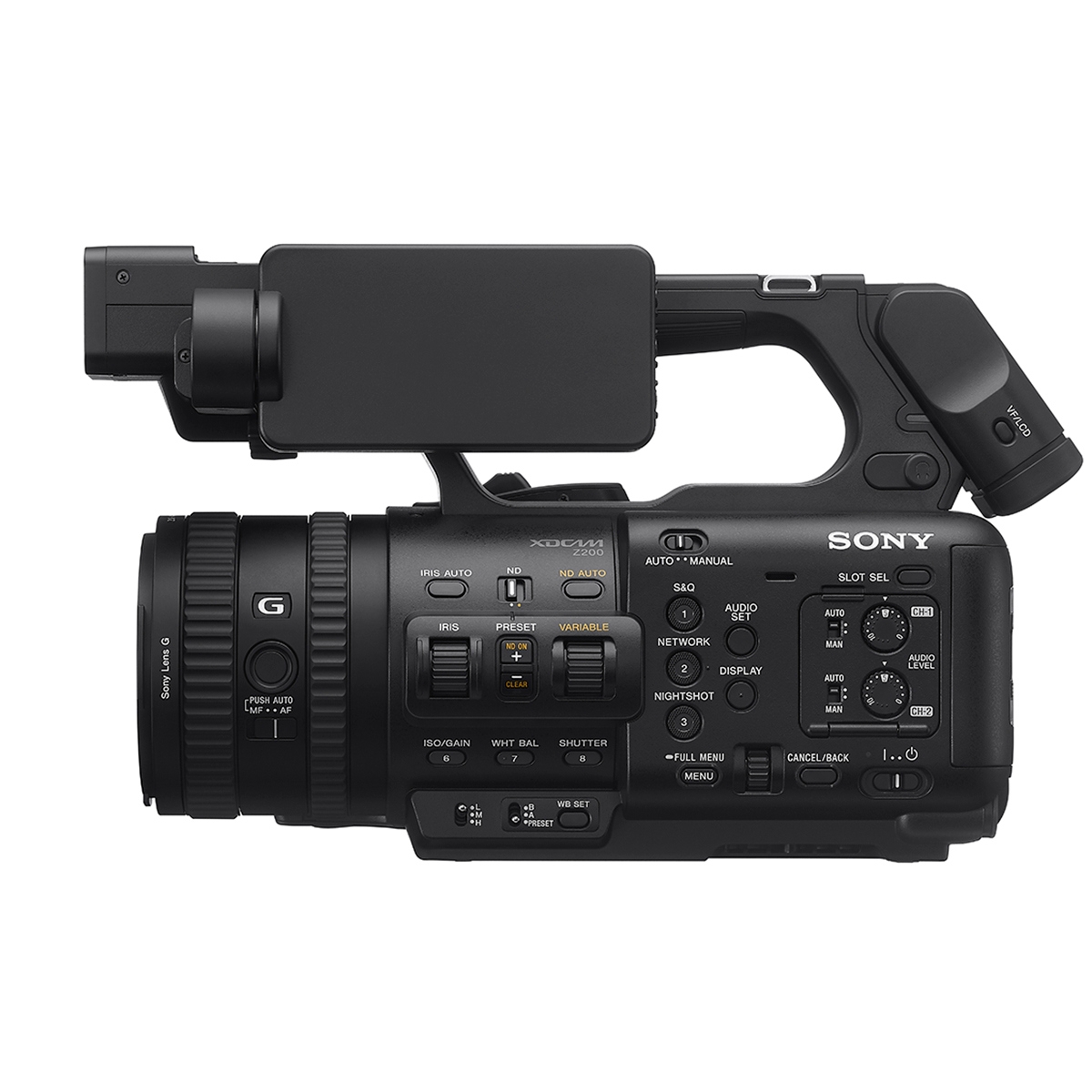 Sony Pxw-Z200 4K Hdr 1" Cmos Sensor 12G-sdi Xdcam Camcorder