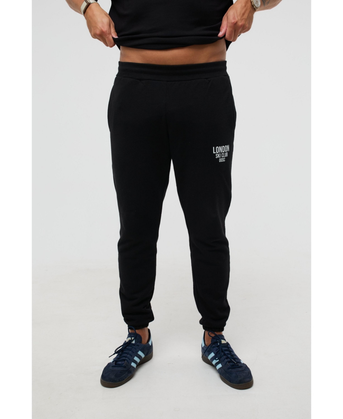 Women's London Ski Club Sweatpants - Black - Black