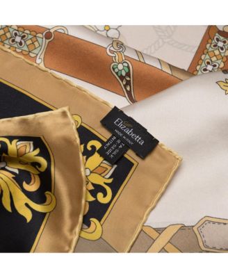 Moment in Time - Hand Rolled Silk Foulard for Women