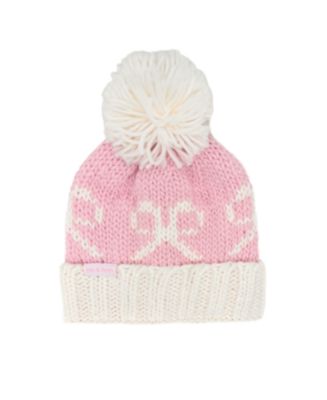 Pink Bows Bobble Hat main image 1