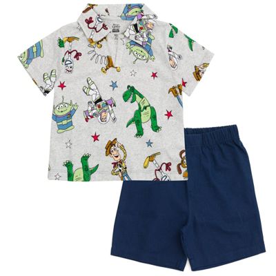 Toddler Boys 2-Piece Polo and Shorts Set
