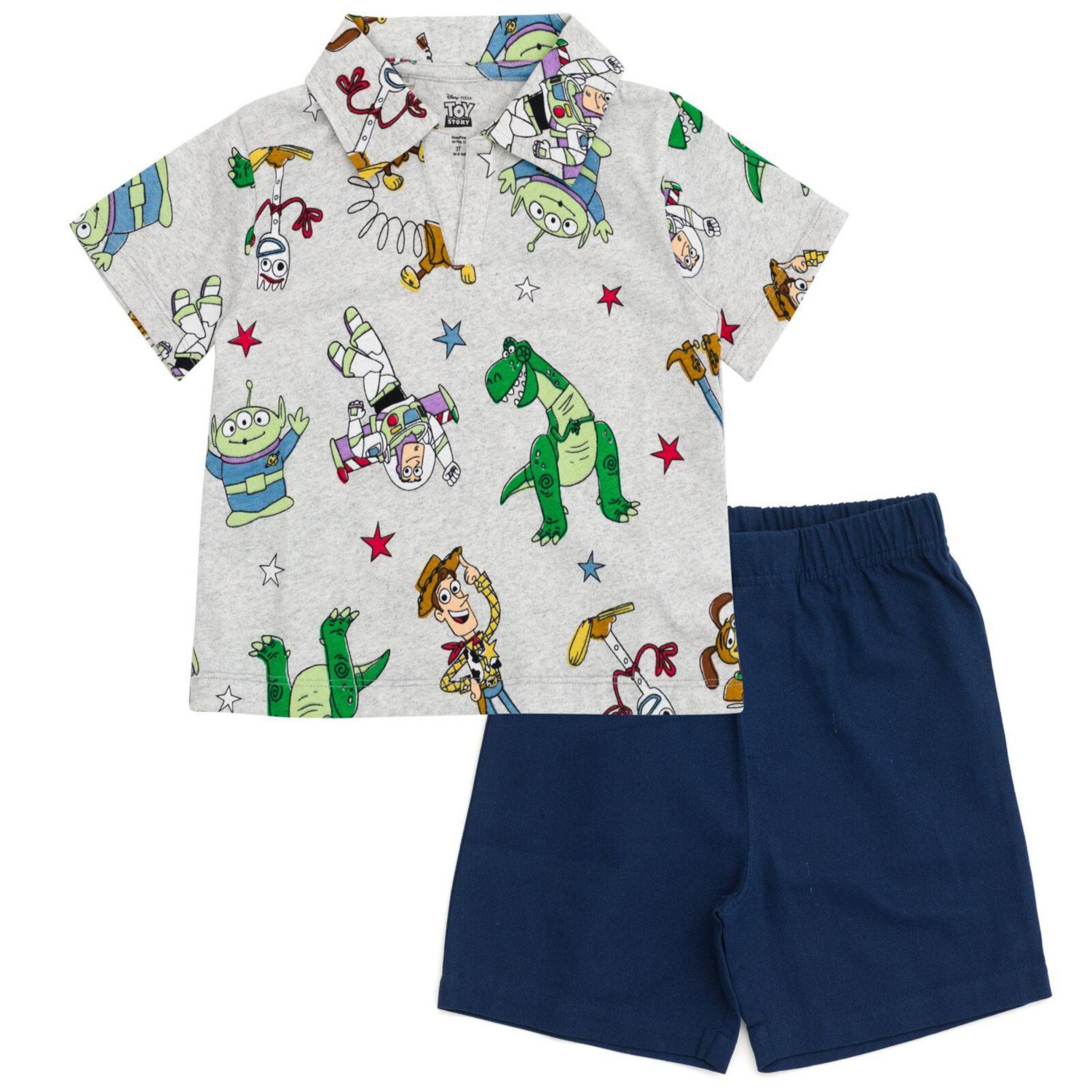 Toddler Boys 2-Piece Polo and Shorts Set