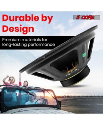 Subwoofer Speaker 12 Inch Car Subs 1200W Peak Pro Audio 4Ohm Replacement Subwoofers Para Carro - 1PC