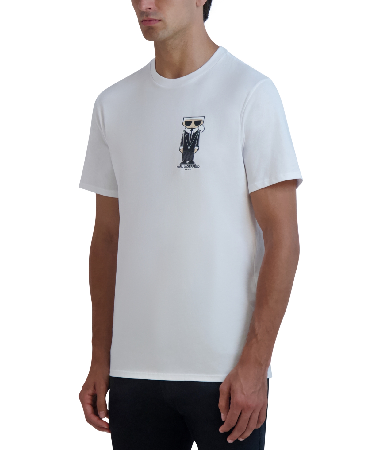 Karl Lagerfeld Paris Men's Small Karl Graphic T-Shirt