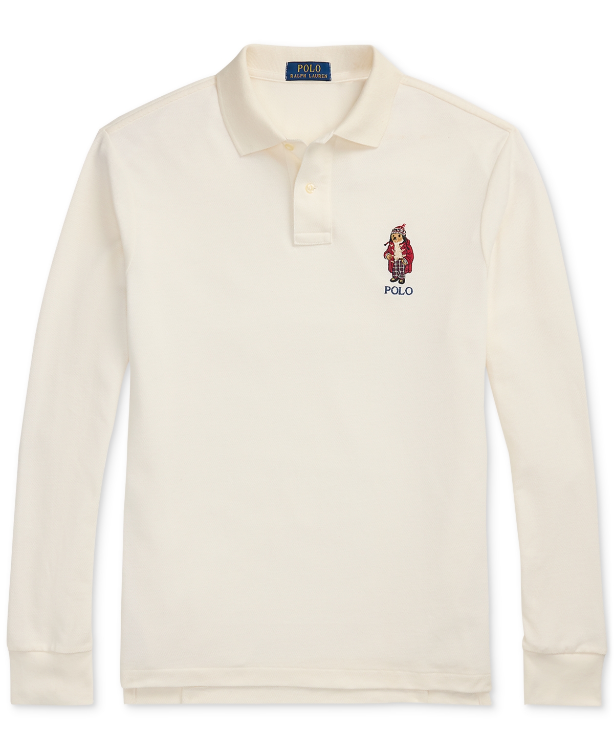 Polo Ralph Lauren Men's Classic-Fit Polo Bear Mesh Polo Shirt