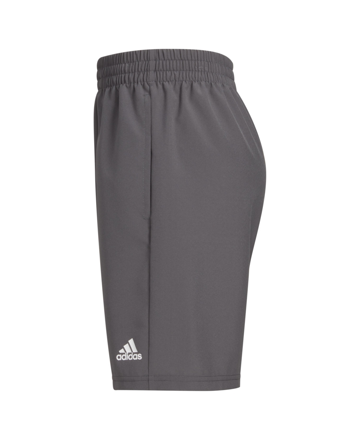 adidas Big Boys Elastic Waistband Sportwear Logo Shorts