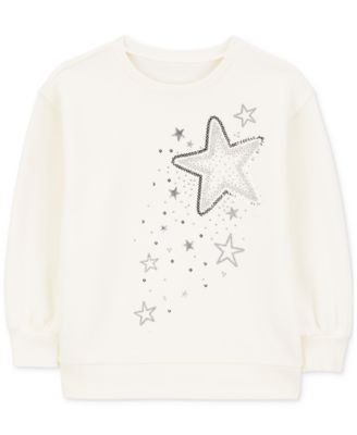 Carter's - Toddler Girls Star Fleece Sweatshirt